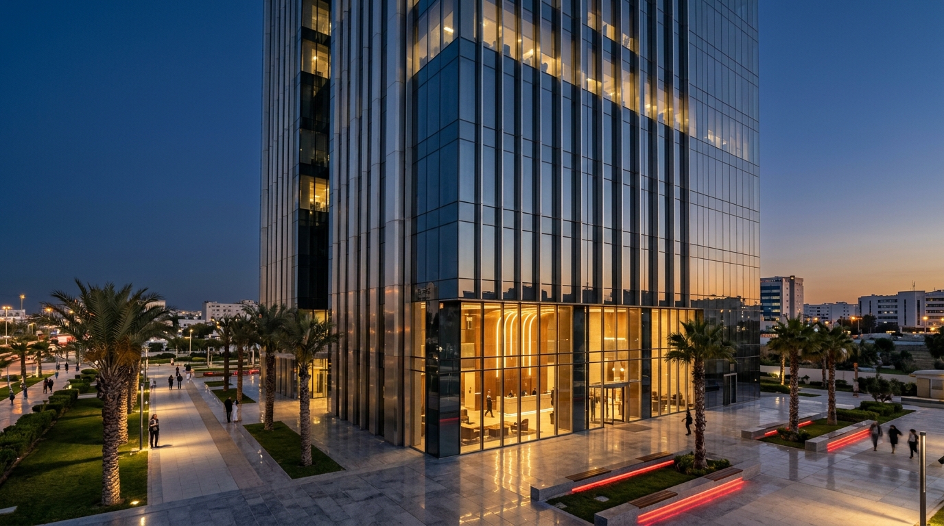 Bureaux & Sièges Sociaux : Le Centre Urbain Nord (CUN) et Lac 1 confirmés hubs d'affaires n°1 de Tunis - FIRST IMMO