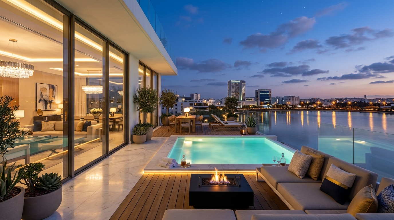 Penthouses et Rooftops aux Berges du Lac 2 : Les Secrets d'un Investissement Patrimonial Rare à Tunis en 2026 - FIRST IMMO