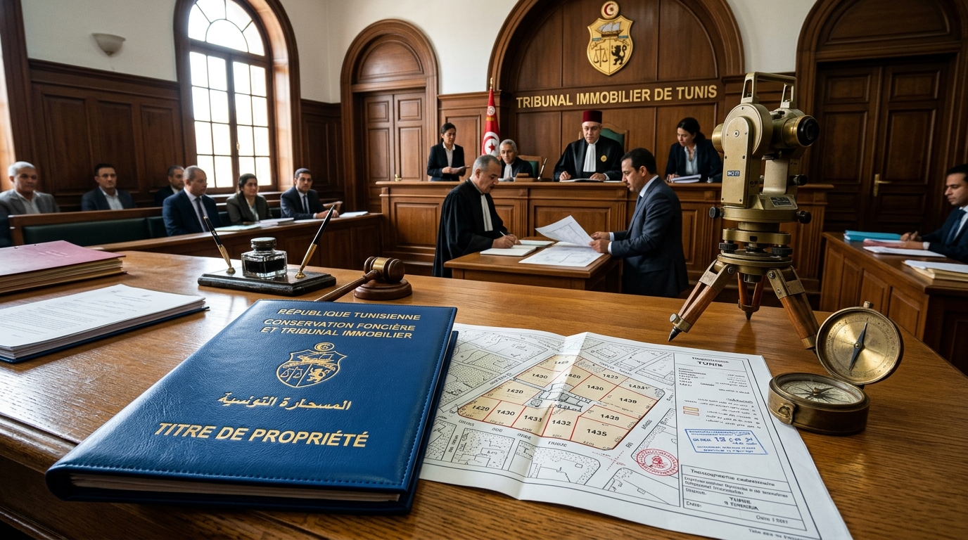 Titre Arbi vs Titre Bleu en Tunisie (2026) : Risques Juridiques, Procédure d'Immatriculation et Rôle du Tribunal Immobilier - FIRST IMMO