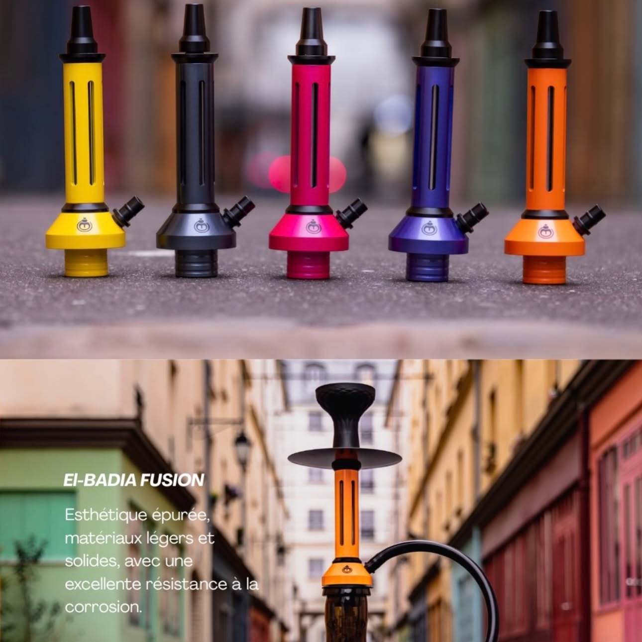El-Badia Fusion Hookah Chicha Lumia Tunisia